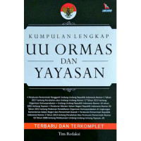 Image of Kumpulan Lengkap UU Ormas dan Yayasan